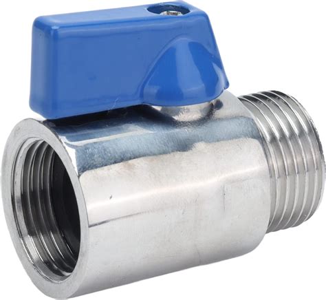 Bleylajoy Mini Ball Valve G5 8 Inch Thread 304 Stainless Steel Female