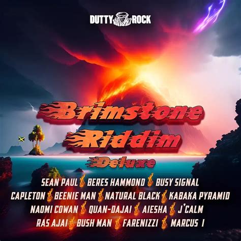 Brimstone Riddim Deluxe Dutty Rock Productions 2024 ReggaeWorld