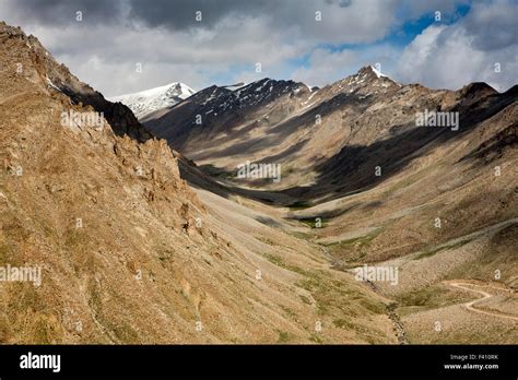 India Jammu And Kashmir Ladakh Leh Ladakh Range Mountains And Stream