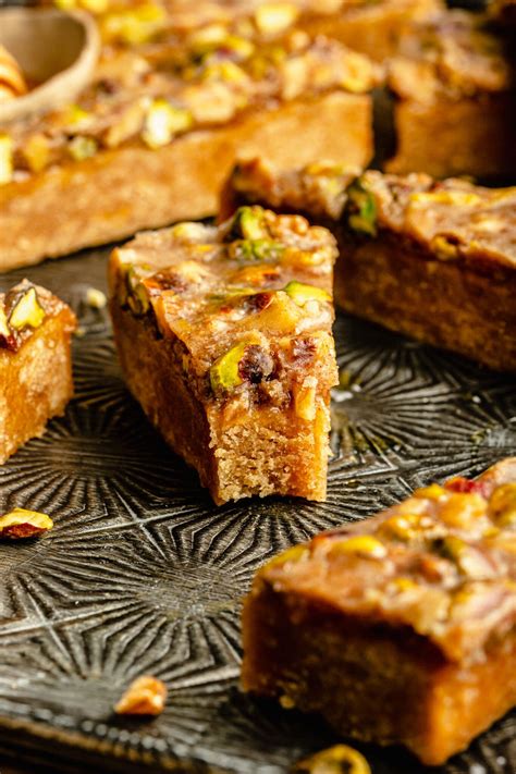 Baklava Inspired Cookie Bars The Defined Dish Recipe Sweet