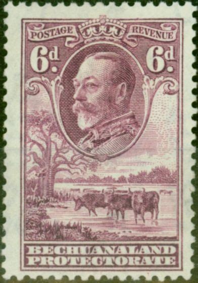 Bechuanaland 1932 6d Purple Sg104 Fine Mm Stamps