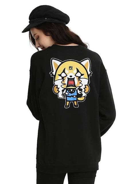 Aggretsuko Rage Girls Sweatshirt Girl Sweatshirts Hot Topic Clothes