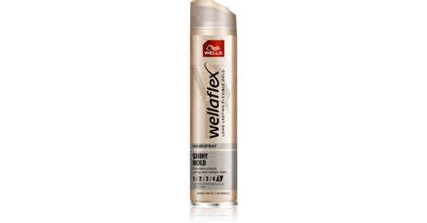 Wella Wellaflex Shiny Hold Extra Strong Hold Hairspray For Shine