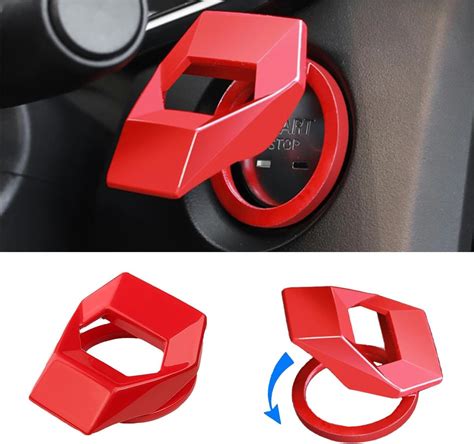 Amazon Osilly Engine Start Stop Button Cover Zinc Alloy Car Power