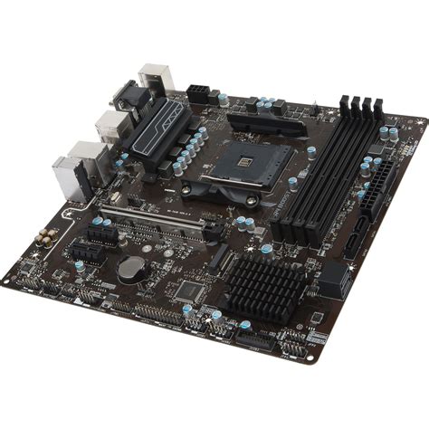 MSI B350M PRO-VDH AMD B350 So.AM4 Dual Channel DDR mATX Bulk - AMD ...