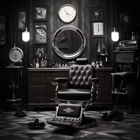 Premium AI Image Wallpaper Of Vintage Barber Shop Vintage Barber Shop