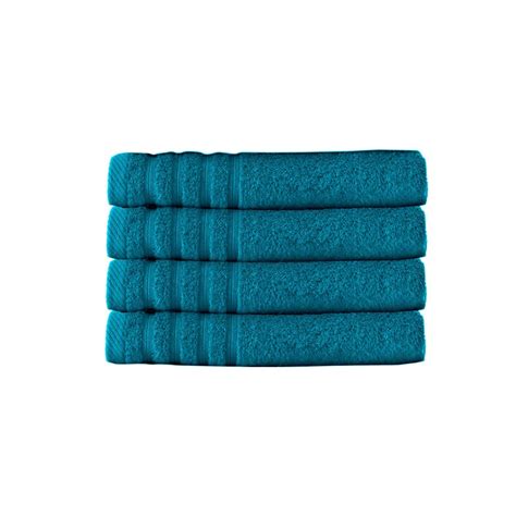 Buy Bath Towel Set 4 Pce Indulgence Teal Mydeal