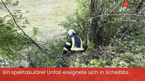 Einsatz Im Bezirk Scheibbs Pkw Landete In Scheibbs In Der Erlauf