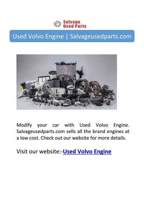 Used Volvo Engine | Salvageusedparts.com by salvageusedpartscom - Issuu