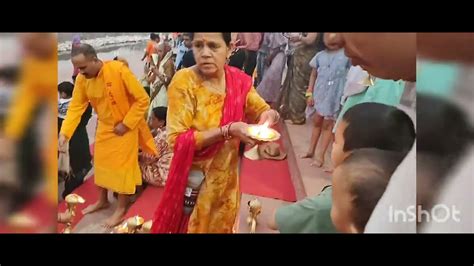 Rishikesh Sam Ko Ghumne Gayi😍🏞️ Maa Ganga Ki Aarti Ki Sb Ne Mil Kr 🙏 ️