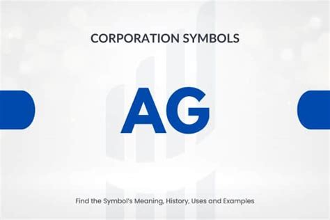 AG Symbol - GoldKey Symbols