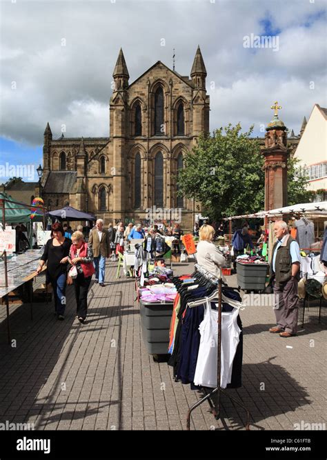 Hexham northumberland market hi-res stock photography and images - Alamy