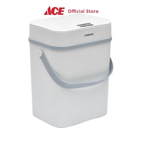 Jual Ace Krisbow 12 Ltr Tempat Sampah Sensor Gerak Putih Tong Sampah