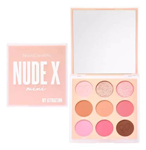 Paleta De Sombras Para Ojos Mini Nude X 9 Tonos Beauty Creations My