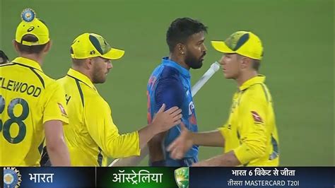 India Vs Australia 3rd T20 Match Full Highlights Ind Vs Aus 3rd T20