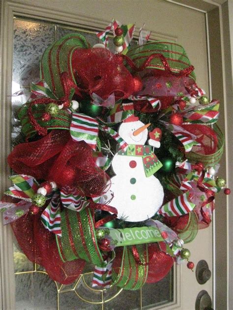 Kristen's Creations: Christmas Mesh Wreath Tutorial!