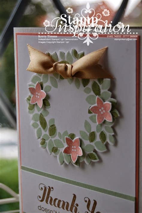 Stampinspiration Wondrous Wreath Its Not Just For Christmas