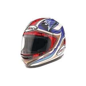 Suomy Spec 1R Extreme Excel BIAGGI Full Face Motorcycle Helmet Medium