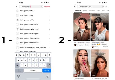 Bold Glamour Como Usar O Filtro Da Beleza No Tiktok