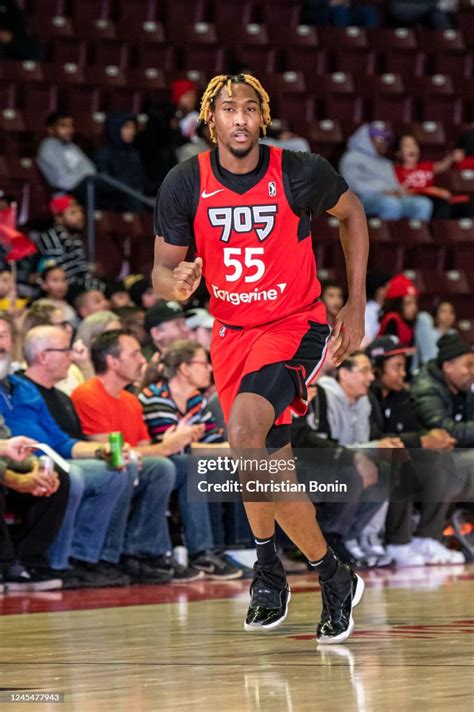 Melvin Frazier Jr 55 Of The Raptors 905 Runs Up Court During An Nba