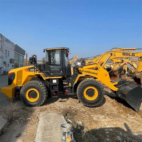 High Quality Second Hand 856h Used Payloader 5 Ton Liugong LG856 Wheel