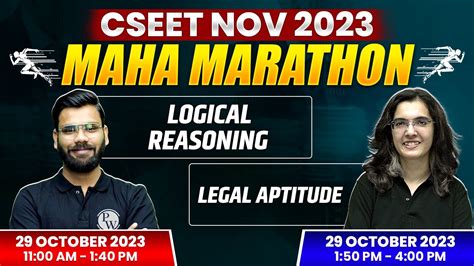 Logical Reasoning Legal Aptitude Maha Marathon Cseet Nov