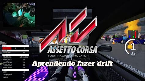 Aprendendo fazer drift Capítulo 1 episódio 1 Assetto Corsa YouTube