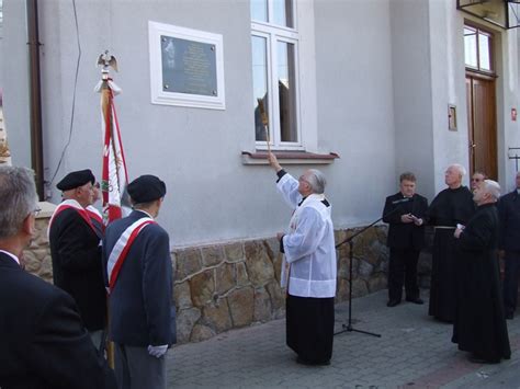 Powięcenie i odsłonięcie tablicy pamitkowej oraz sesja naukowa