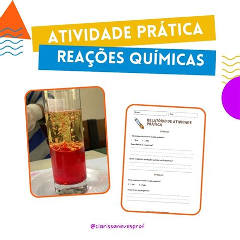 Atividade Pr Ticas Sobre Rea Es Qu Micas Loja Atividades Pedag Gicas