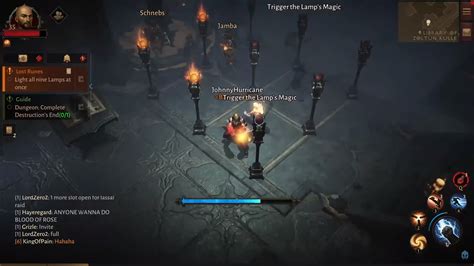 Diablo Immortal Light All Lamps Guide Lost Runes Puzzle