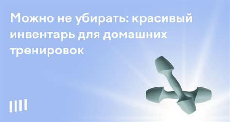 Лучший спортивный инвентарь для дома: подборка из 15 гаджетов для ...