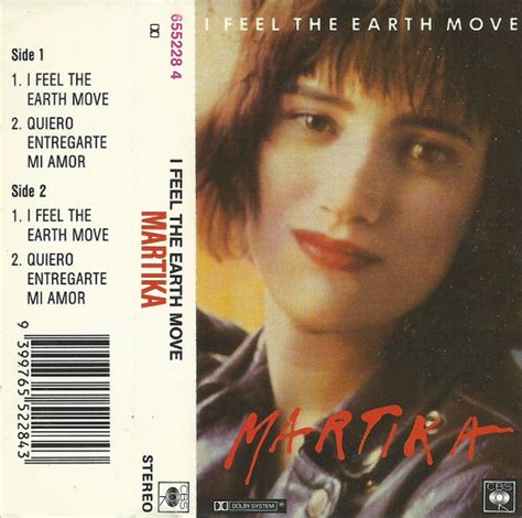 Martika I Feel The Earth Move 1988 Cassette Discogs