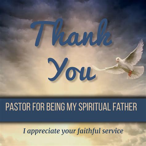 Thank You Pastor