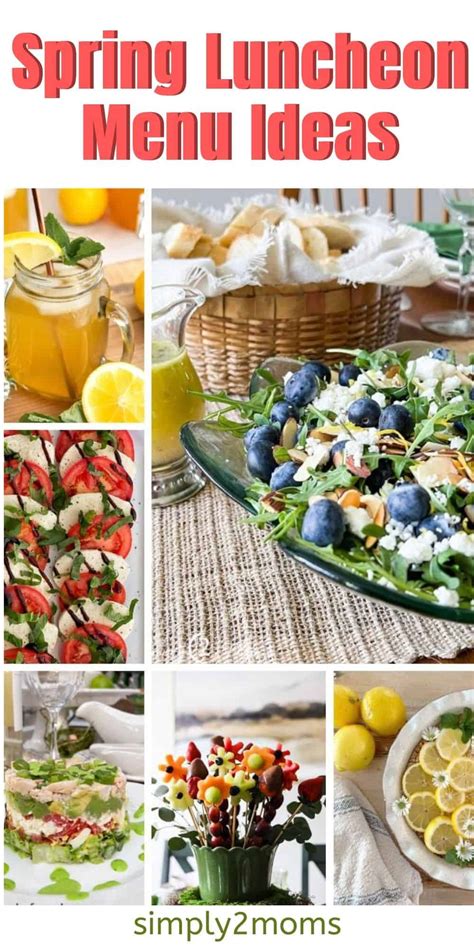 How to Create a Delicious Menu for a Spring Luncheon in 3 Steps