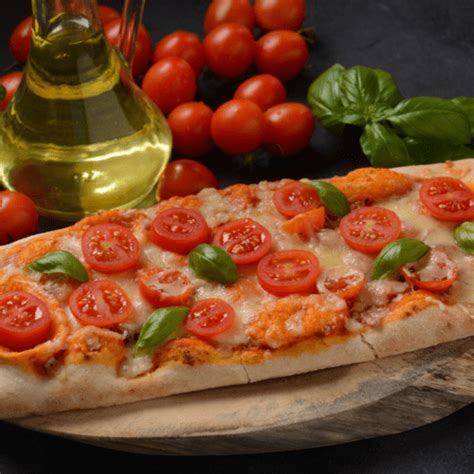 Air Fryer Margherita Flatbread Pizza Fork To Spoon