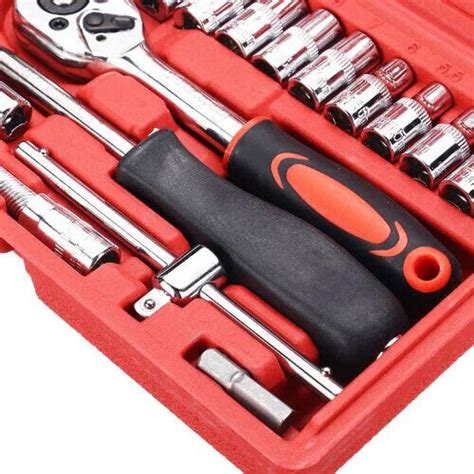 Set Tools Socket 46 Pcs Taiwan Qualitytools Ebay