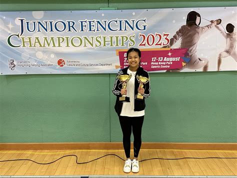 Junior Fencing Championships 2023 Hong Kong Baptist University