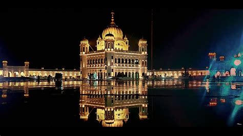 A View Of Newly Renovated Kartarpur Sahib Gurdwara In Pakistan Youtube