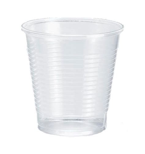 Vaso de Plástico PP Transparente 166ml Ø7 0cm 100 Uds