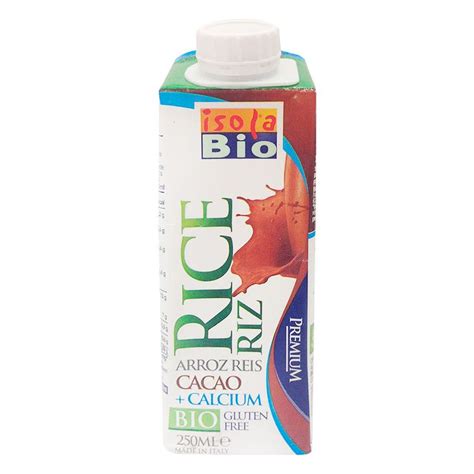 Bebida De Arroz Isola Bio Orgánica Cacao X250ml Tiendas Metro