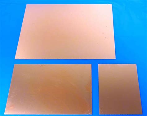 Copper Clad Pcb Fr Fibreglass Laminate Single Double Sided