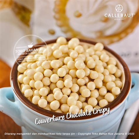 Jual Monalisa Crispearls White Gr Barry Callebaut Crispy Chocolate