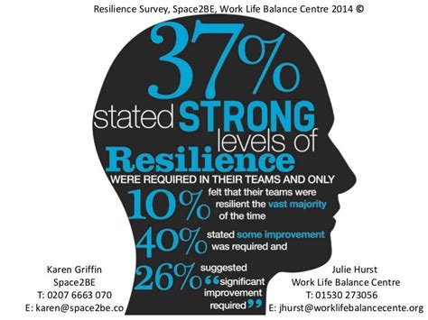 Key Messages From Resilience Survey Infographics