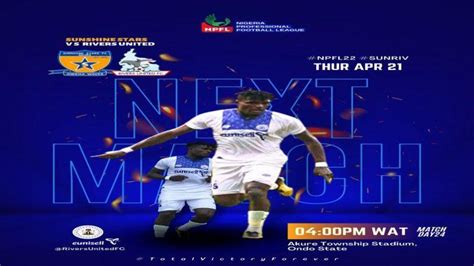 NPFL Rivers United Come From Behind To Salvage Draw Against Remo Stars