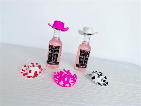 Mini Cowboy Hat Shooter Toppers Disco Cowboy Nash Bash Bachelorette Party Favors Bachelorette