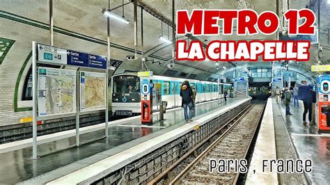 Métro Ligne 12 Porte de La chapelle MF67 YouTube