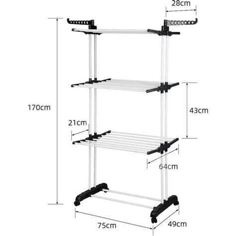 Etendoir Linge Etendage Linge Mat Riau Tubes En Acier