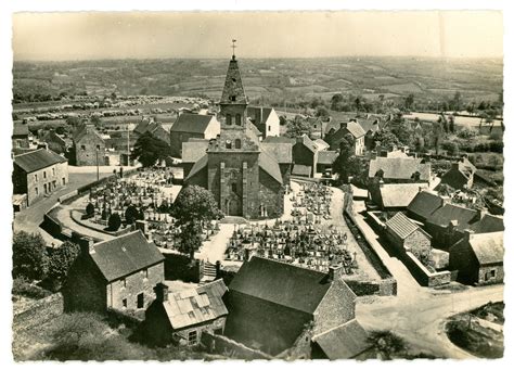 Plaine Haute Eglise et cimetière vers 1958 Carte postale ancienne