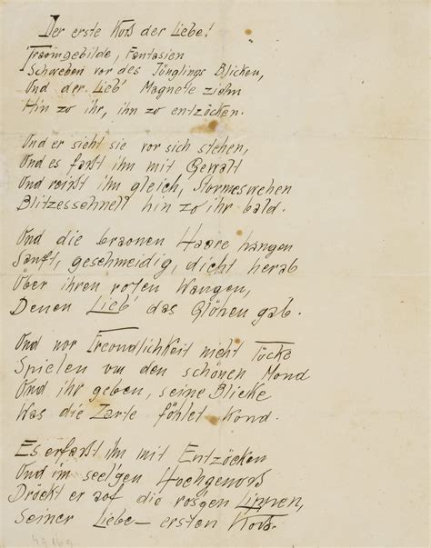 Gedicht Der Erste Kuss Der Liebe Vermutlich Von Margarete Partonek