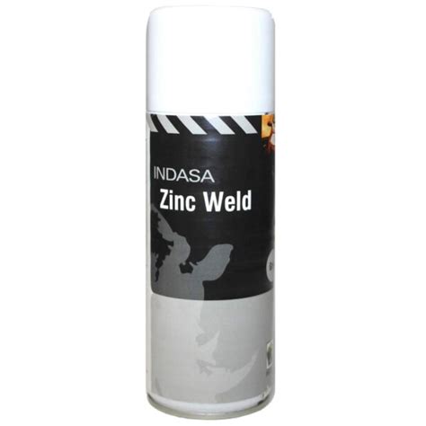 Indasa Zinc Weld Primer Aerosol 400ml Oval Colour Centre